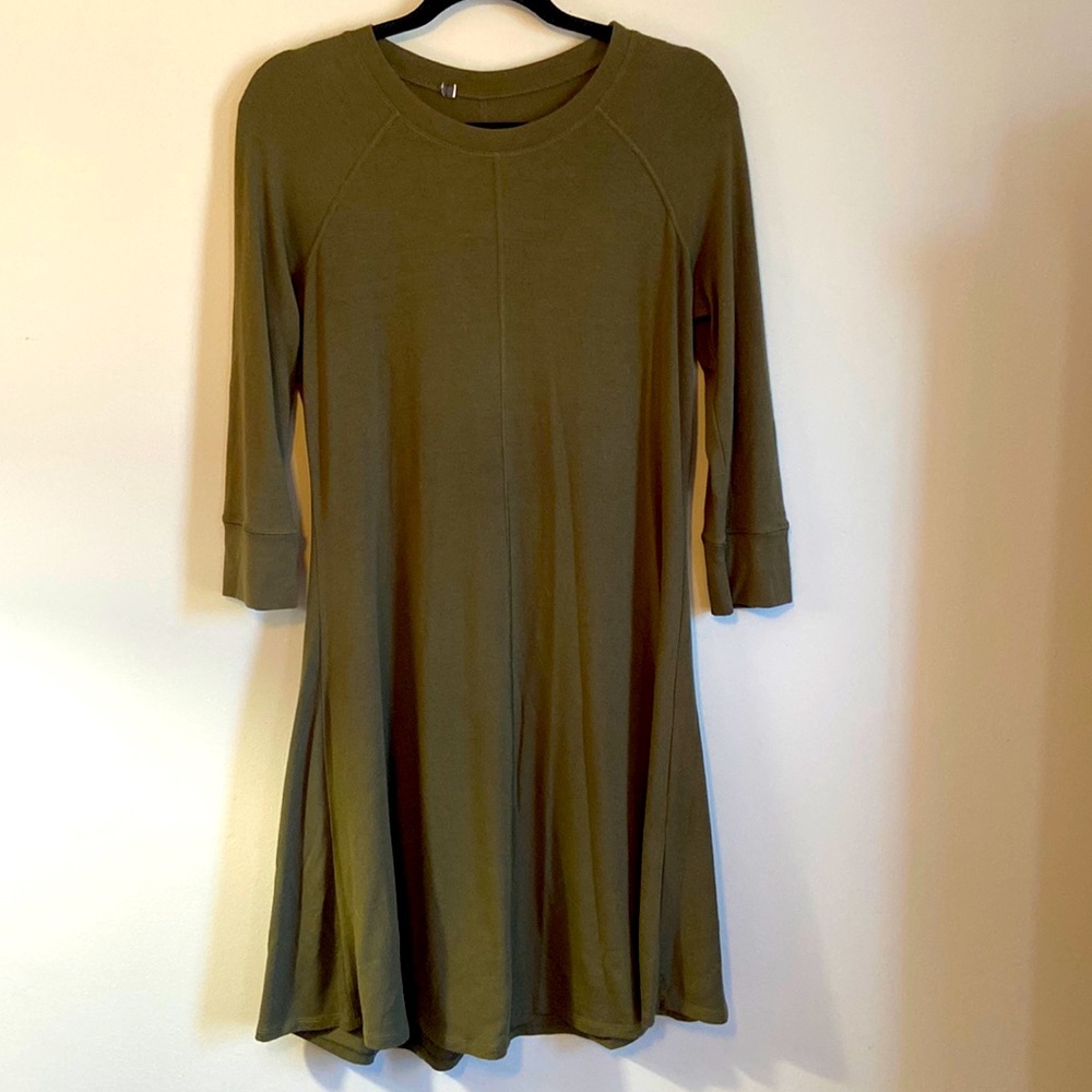 Army green dress
